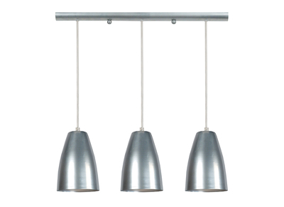 Suspensi&oacute;n barra dise&ntilde;o 3 luces cromada FRIDAY