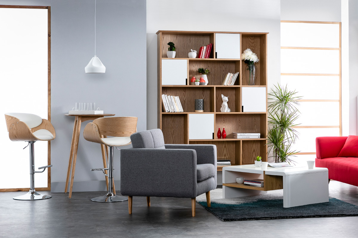 Suspensi�n dise�o cer�mica blanca ELEGANT