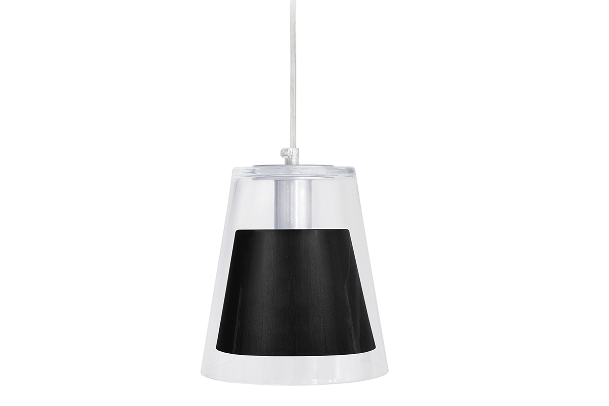 Suspensin diseo cristal y negro ACROSS