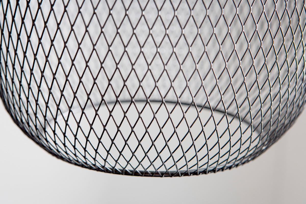 Suspensi�n m�ltiple dise�o metal negro ASTRAL