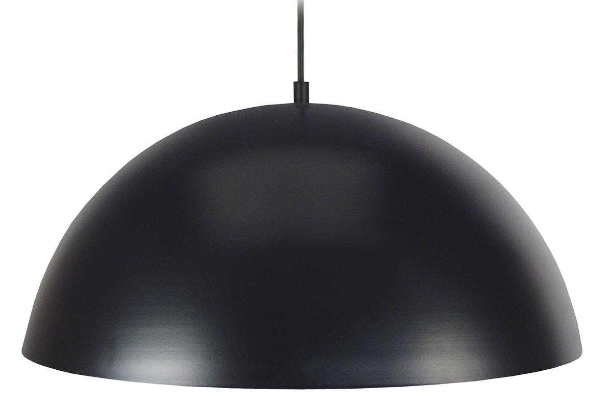 Suspensi�n semi esfera dise�o negra POG