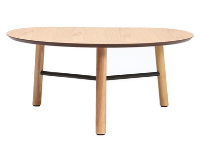 Table basse 80cm ch&ecirc;ne JAPANSK