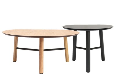 Table basse 80cm ch&ecirc;ne JAPANSK