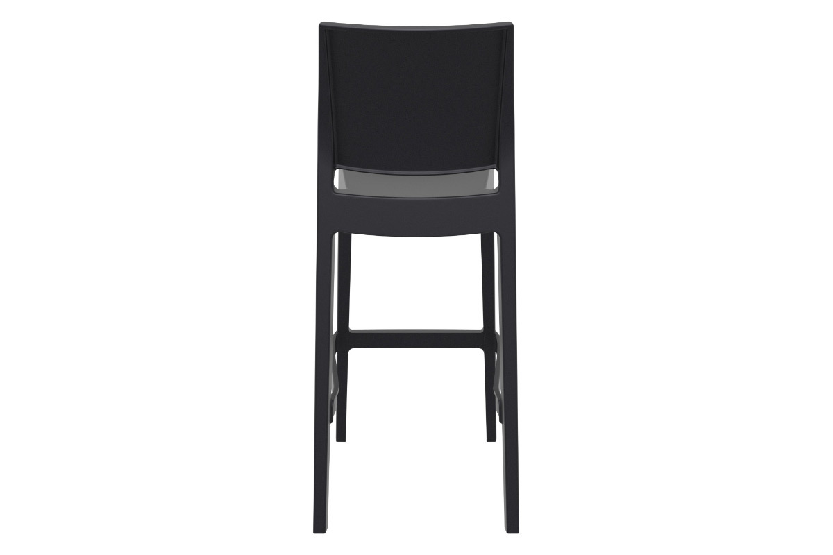 Taboretes de bar aoilables 75 cm color negro (lote de 4) CALAO