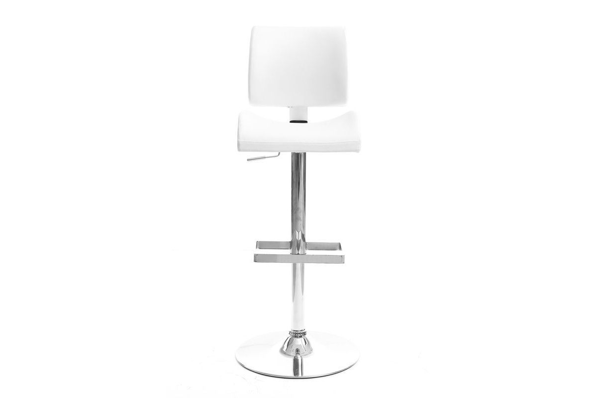 Taburete de bar diseo blanco CERES