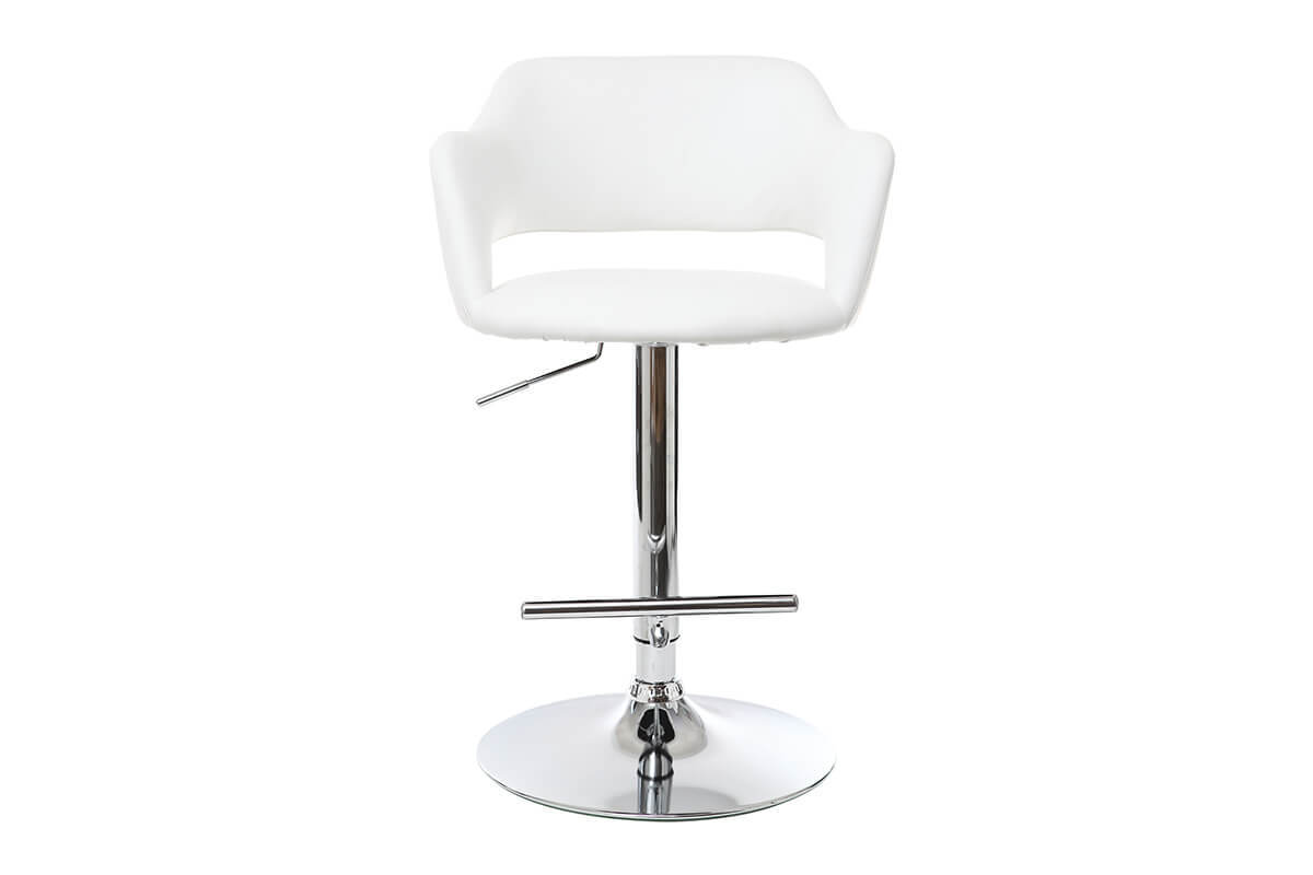 Taburete de bar diseo blanco JESSY