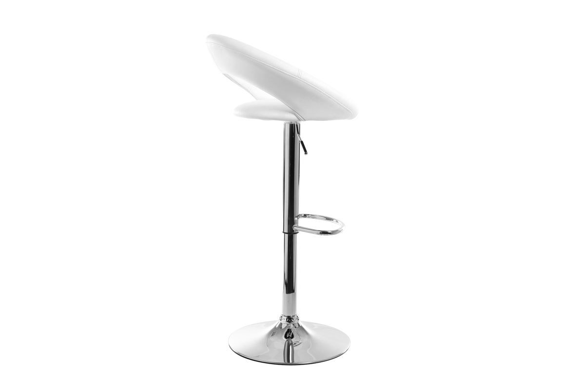 Taburete de bar diseo blanco NEWTON