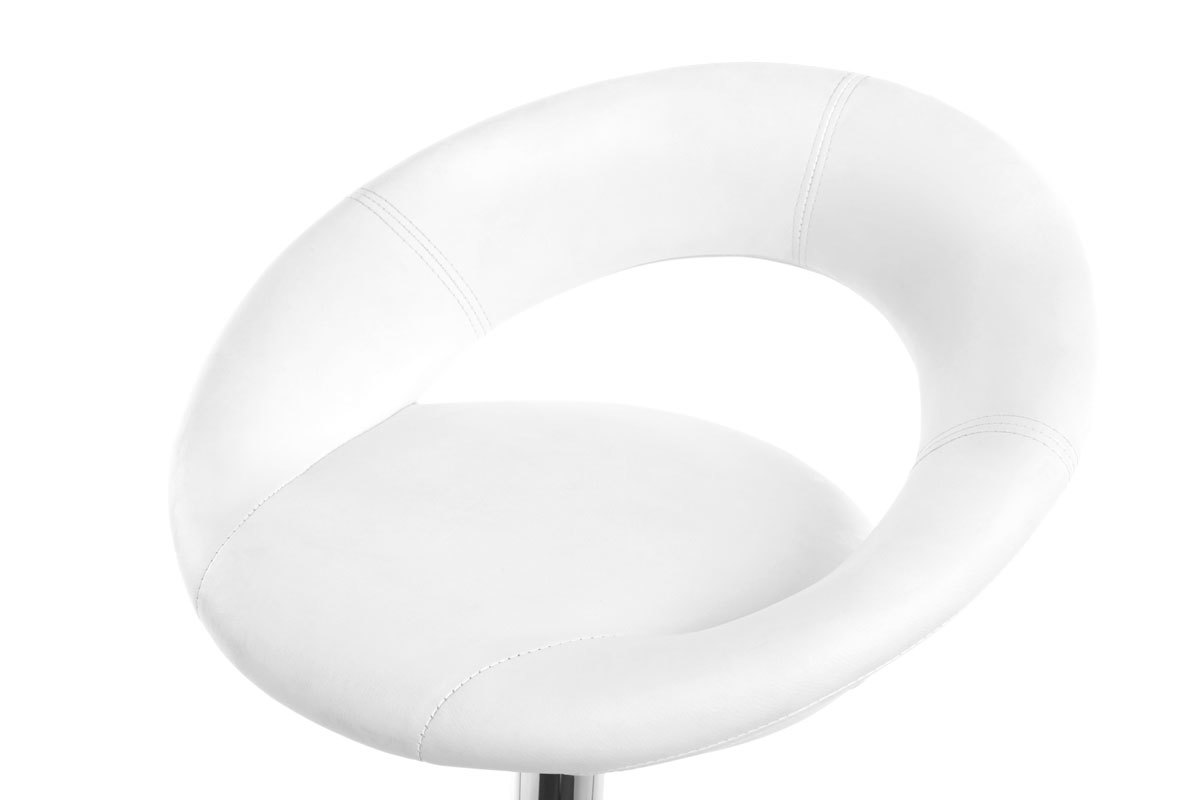 Taburete de bar diseo blanco NEWTON