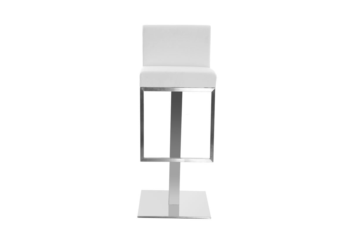 Taburete de bar diseo blanco OMEGA