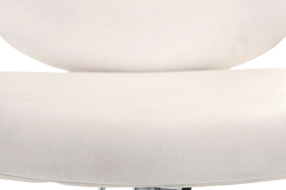 Taburete de bar diseo blanco STONE