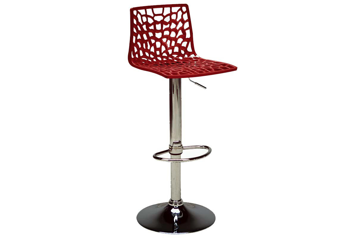 Taburete de bar diseo rojo ATRAX