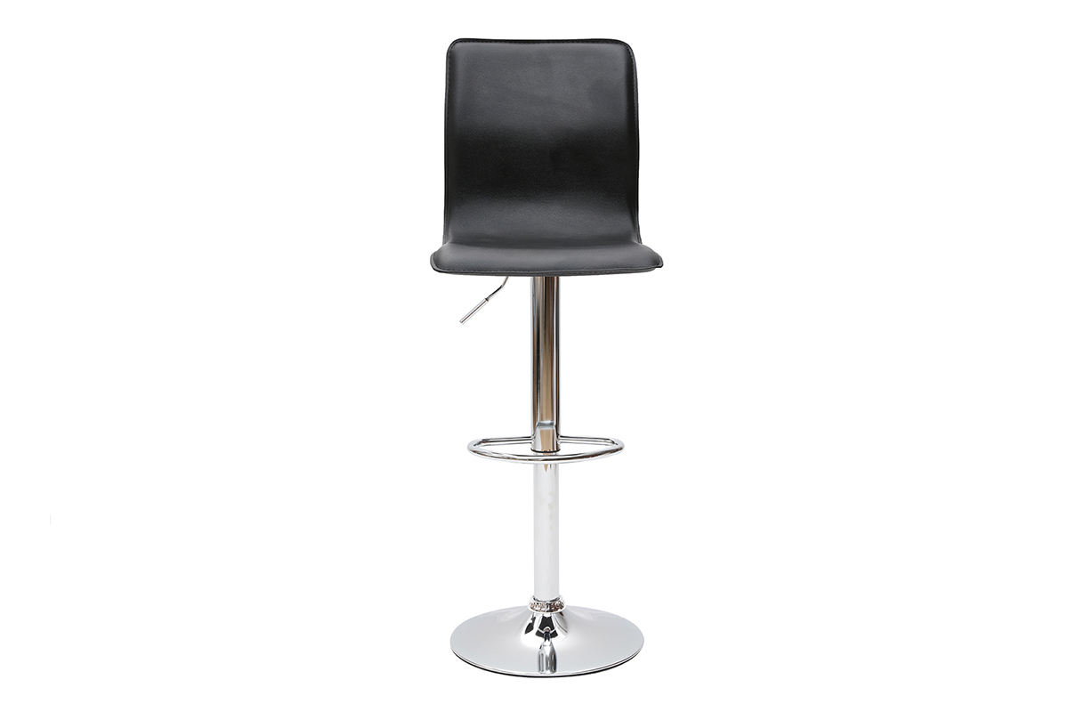 Taburete de bar lounge SURF ALTO color negro (lote de dos)