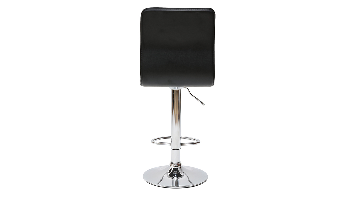 Taburete de bar lounge SURF ALTO color negro (lote de dos)