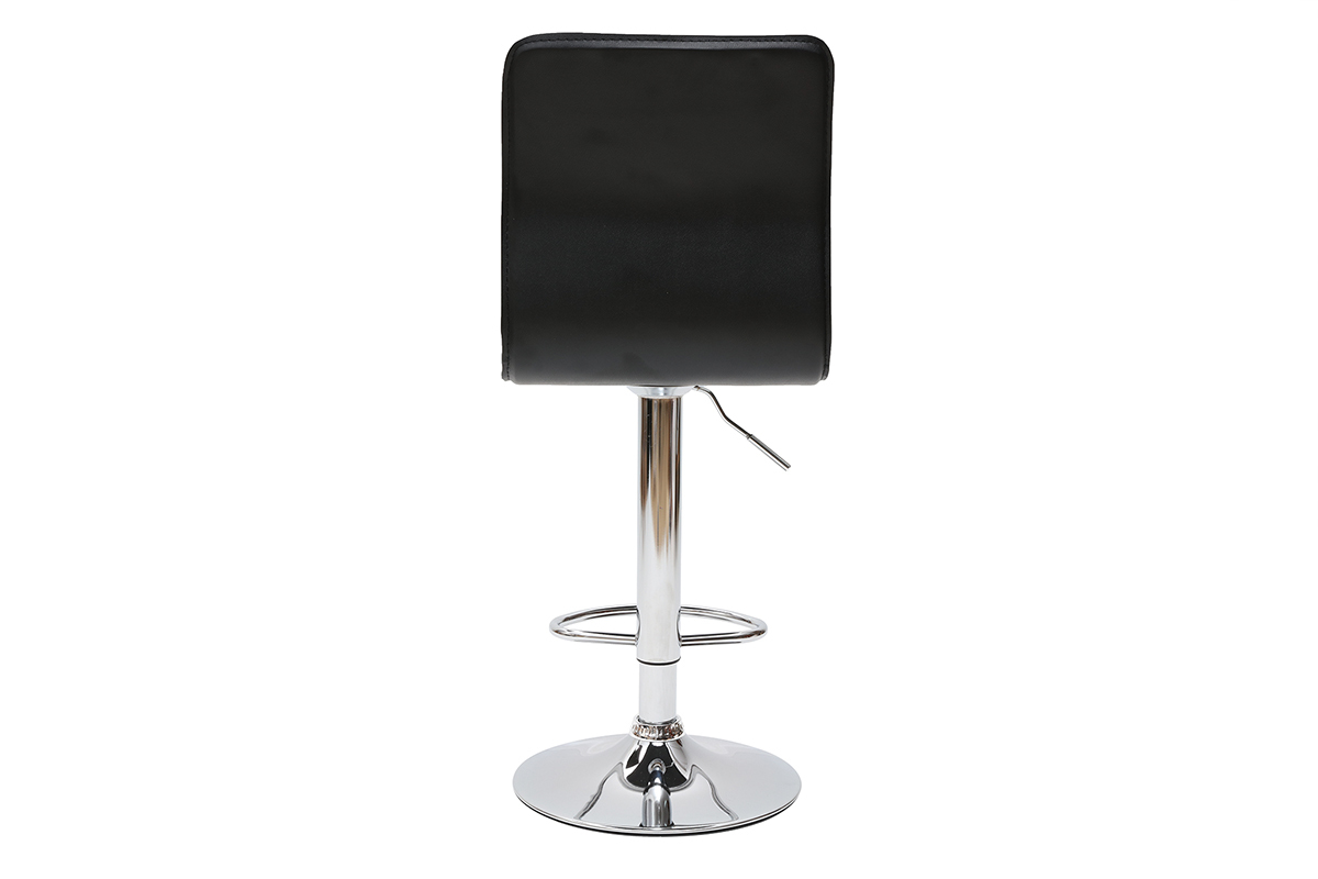 Taburete de bar lounge SURF ALTO color negro (lote de dos)