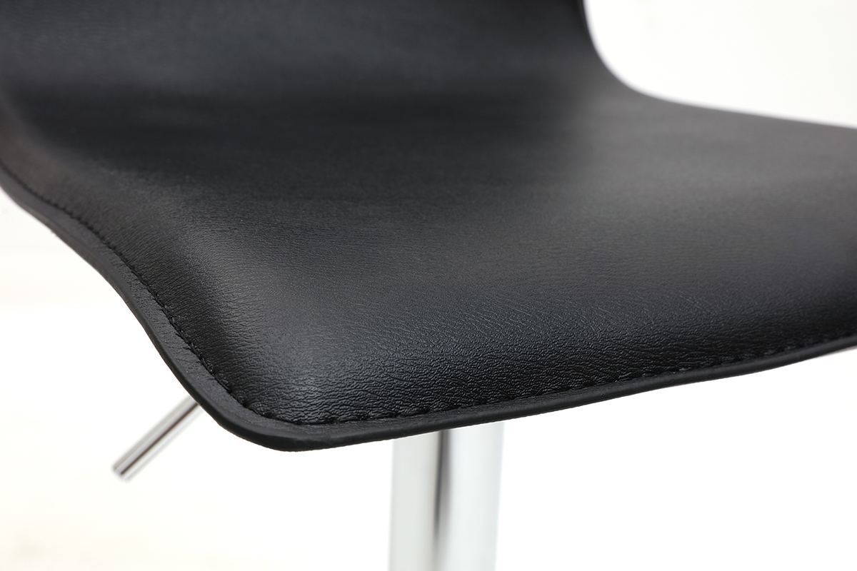 Taburete de bar lounge SURF ALTO color negro (lote de dos)