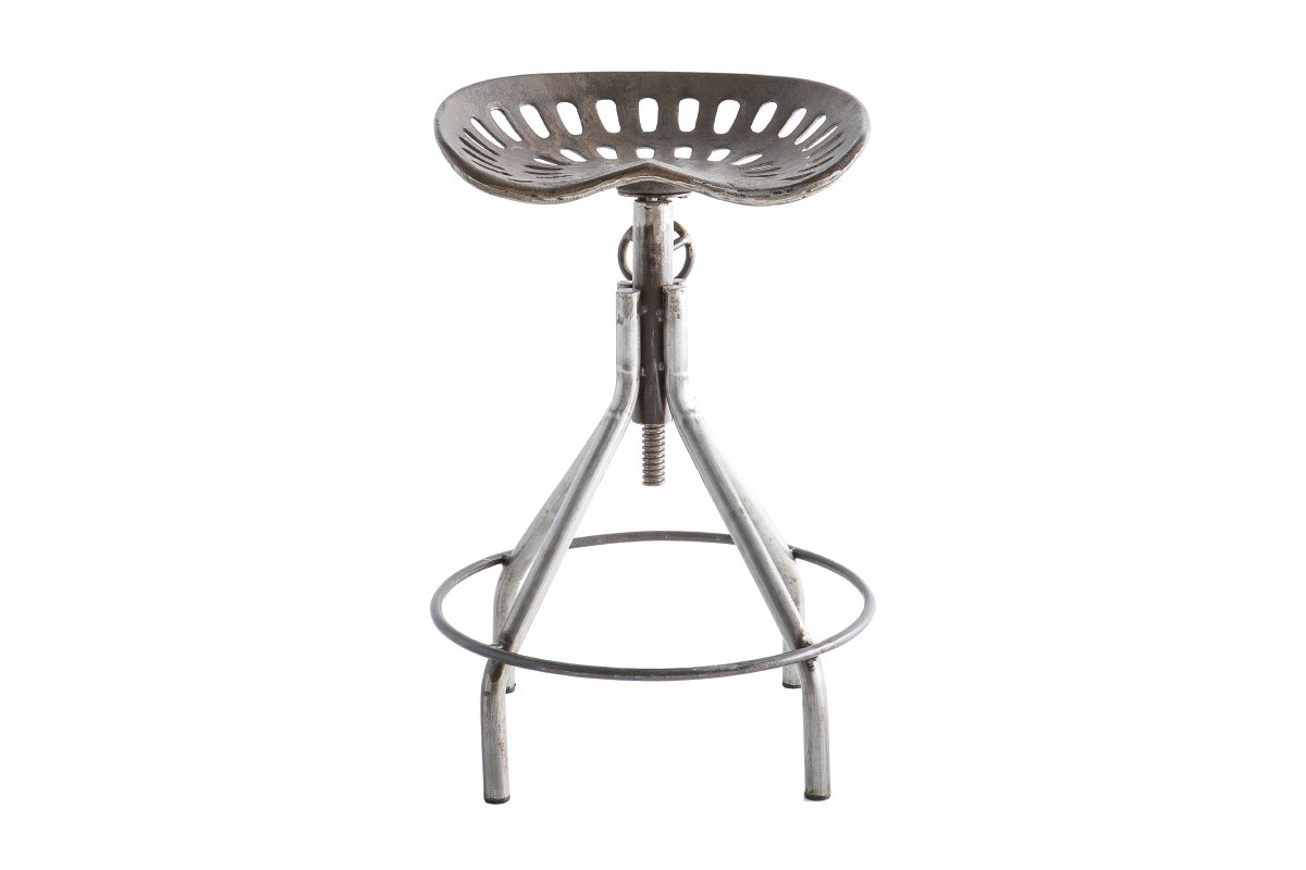 Taburete de bar moderno en metal 75 cm WALLY