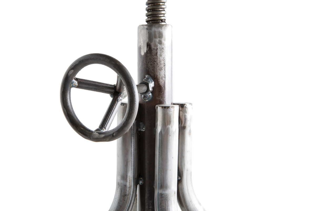 Taburete de bar moderno en metal 75 cm WALLY