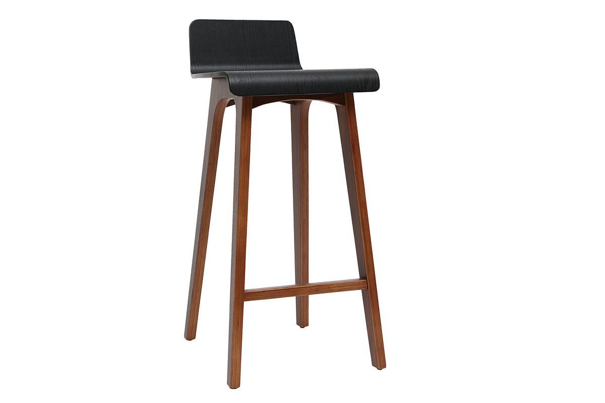 Taburete de bar negro 75 cm BALTIK