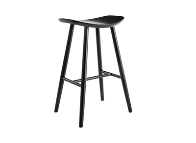 Taburete de bar negro de dise&ntilde;o 72 cm DEMORY