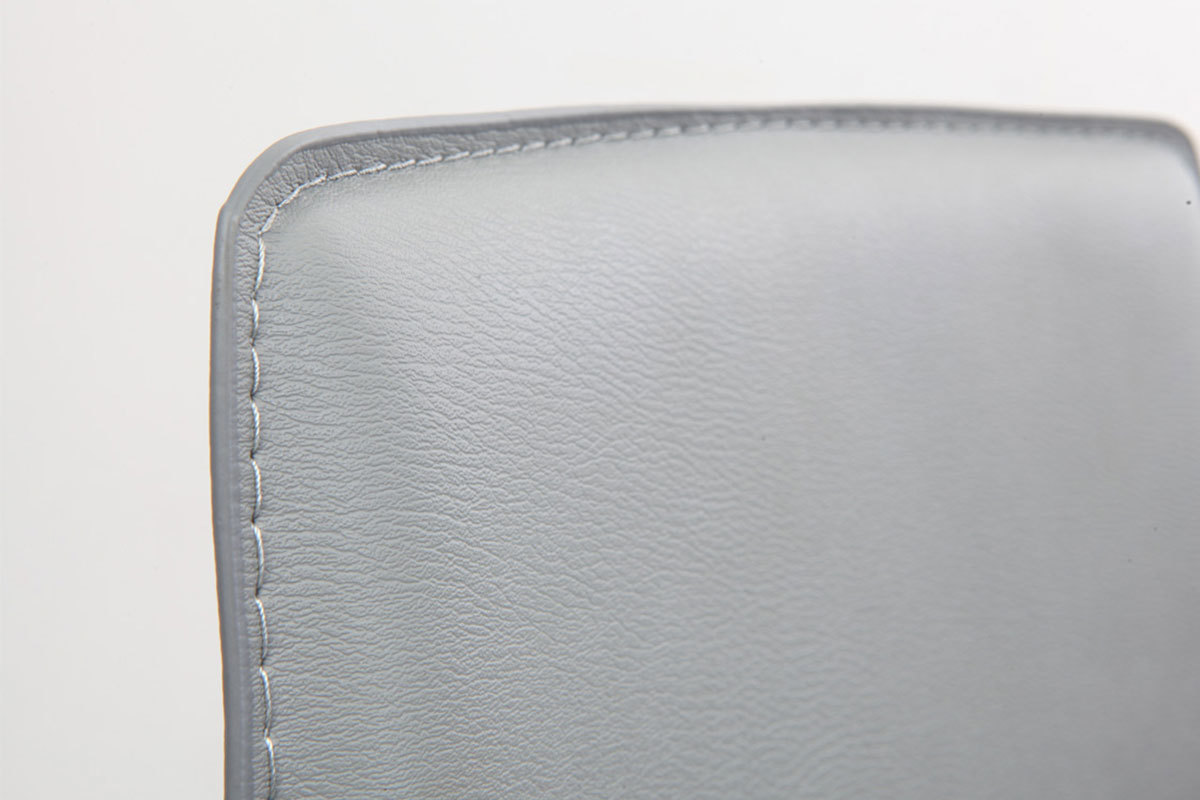 Taburete de bar surf alto color gris moderno (lote de 2)