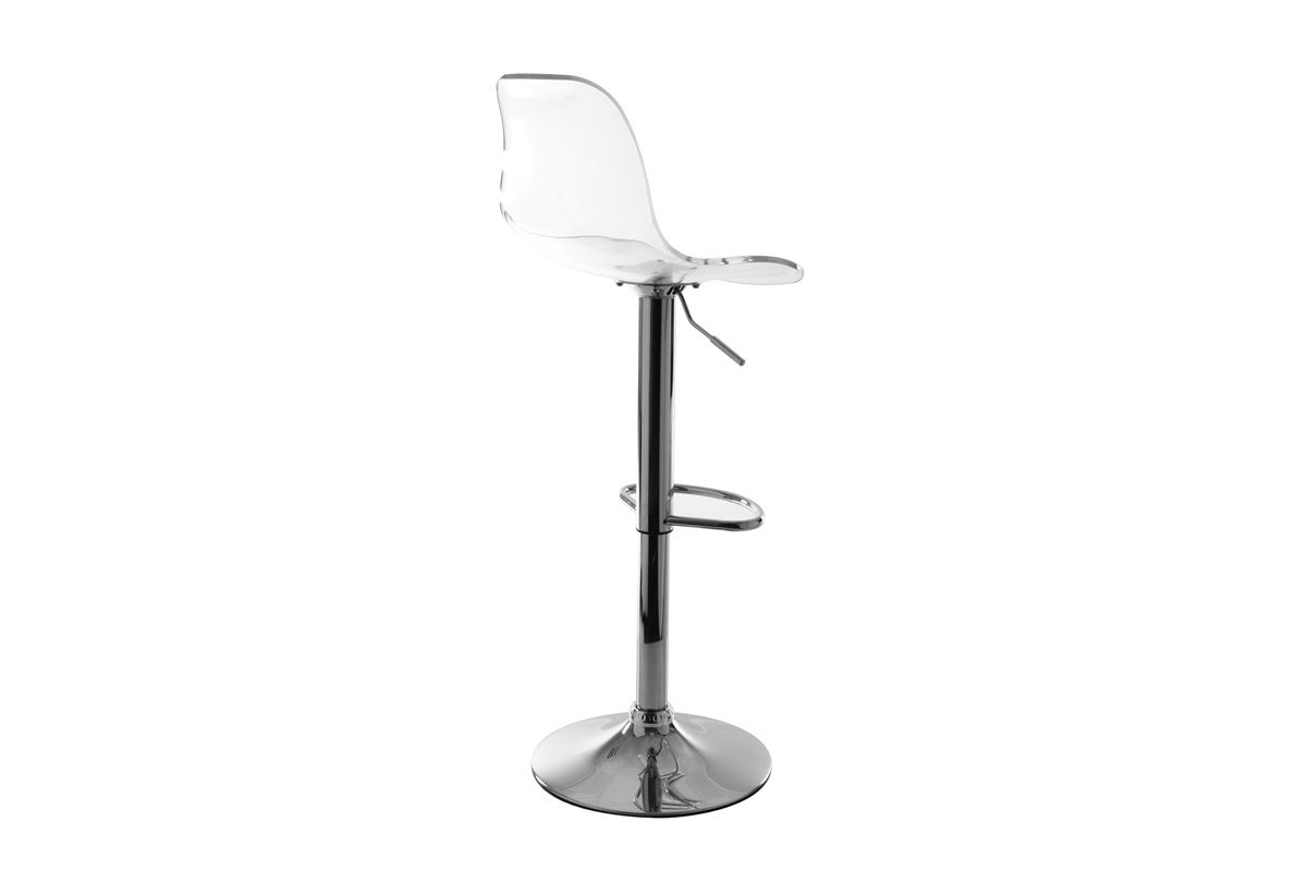 Taburete de bar transparente GALILEO