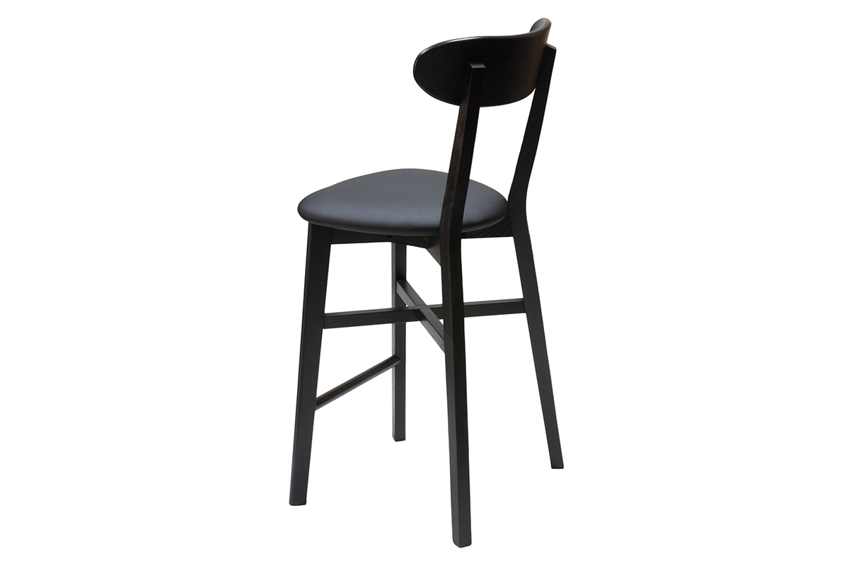 Taburete de cocina vintage negro 65cm DOVE