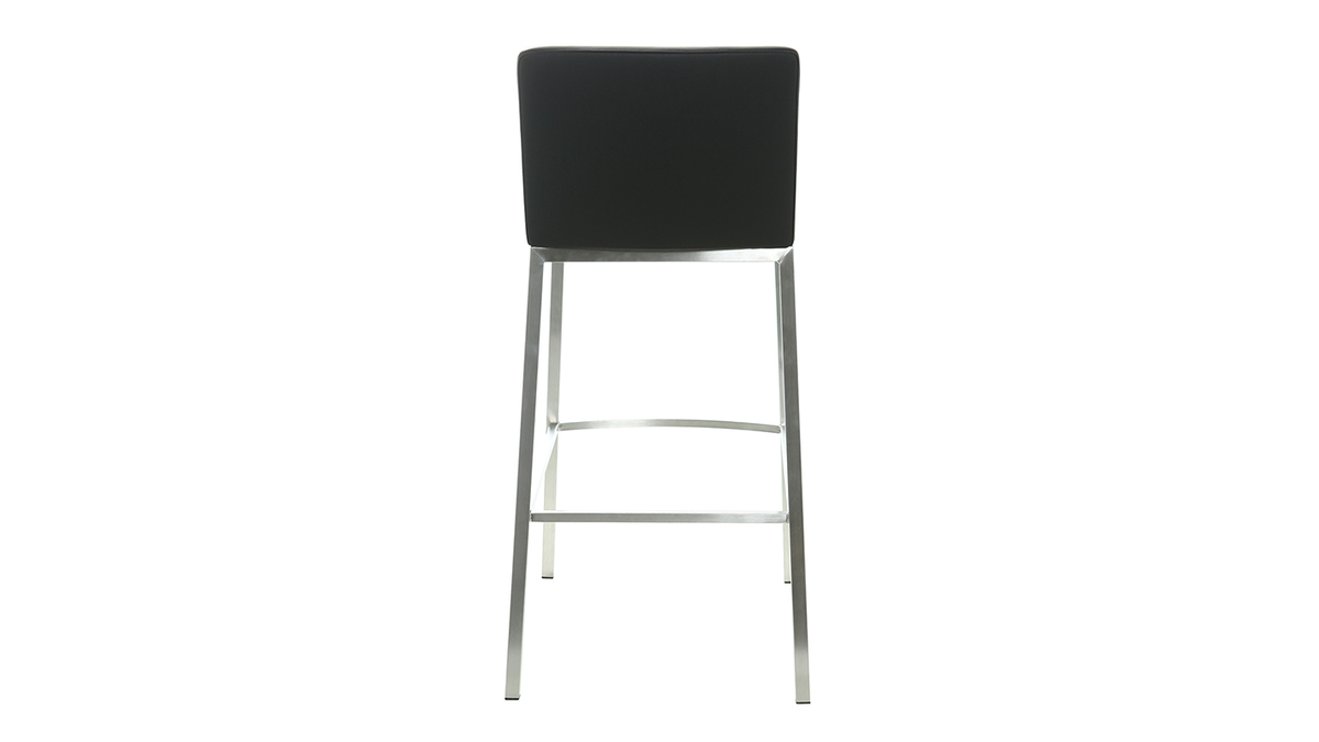 Taburete diseo negro (lote de 2) EPSILON