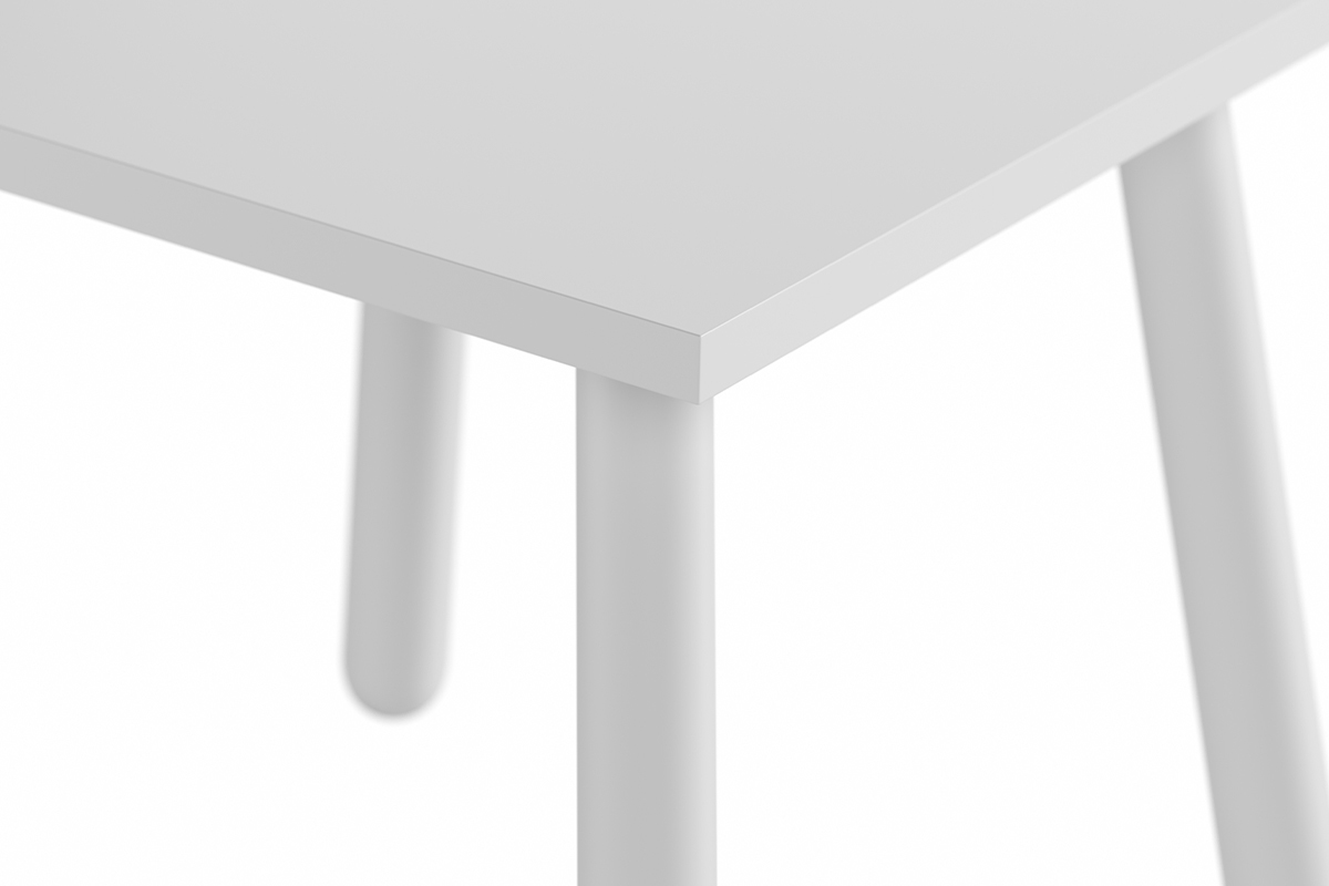 Taburete infantil nrdico de madera clara FOXY