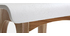 Taburete / Silla de bar escandinavo 65cm blanco patas madera BALTIK