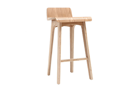Taburete / Silla de bar escandinavo 65cm fresno BALTIK