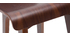 Taburete / Silla de bar madera oscura 65 cm BALTIK