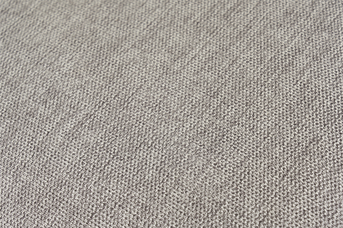 Tela efecto terciopelo texturizado gris de los taburetes de bar PULSO.