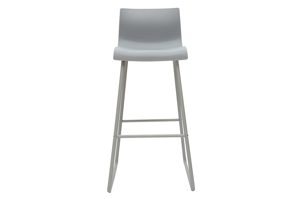 Taburetes de bar modernos grises 76 cm (lote de 2) ONA
