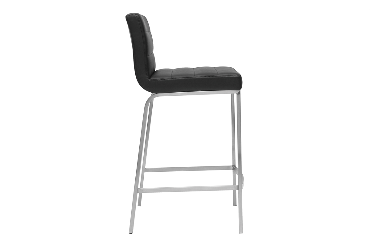 Taburetes de bar modernos negros 66 cm TOMY
