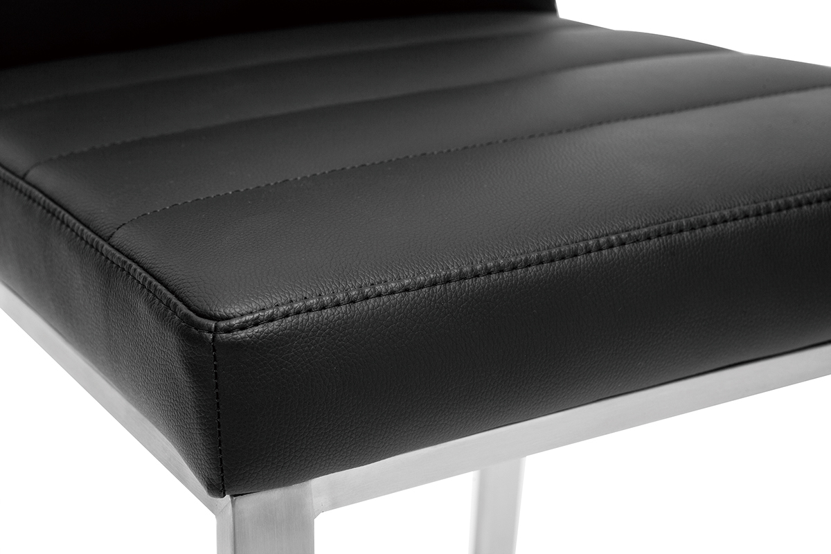 Taburetes de bar modernos negros 66 cm TOMY