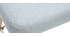 Taburetes de bar nórdicos giratorios gris claro A65 cm (lote de 2) HASTA