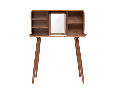 Tocador vintage madera nogal HALLEN - Tocador vintage madera nogal HALLEN